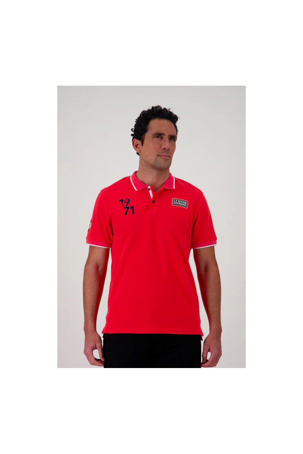 SMQ RETRO POLO Red