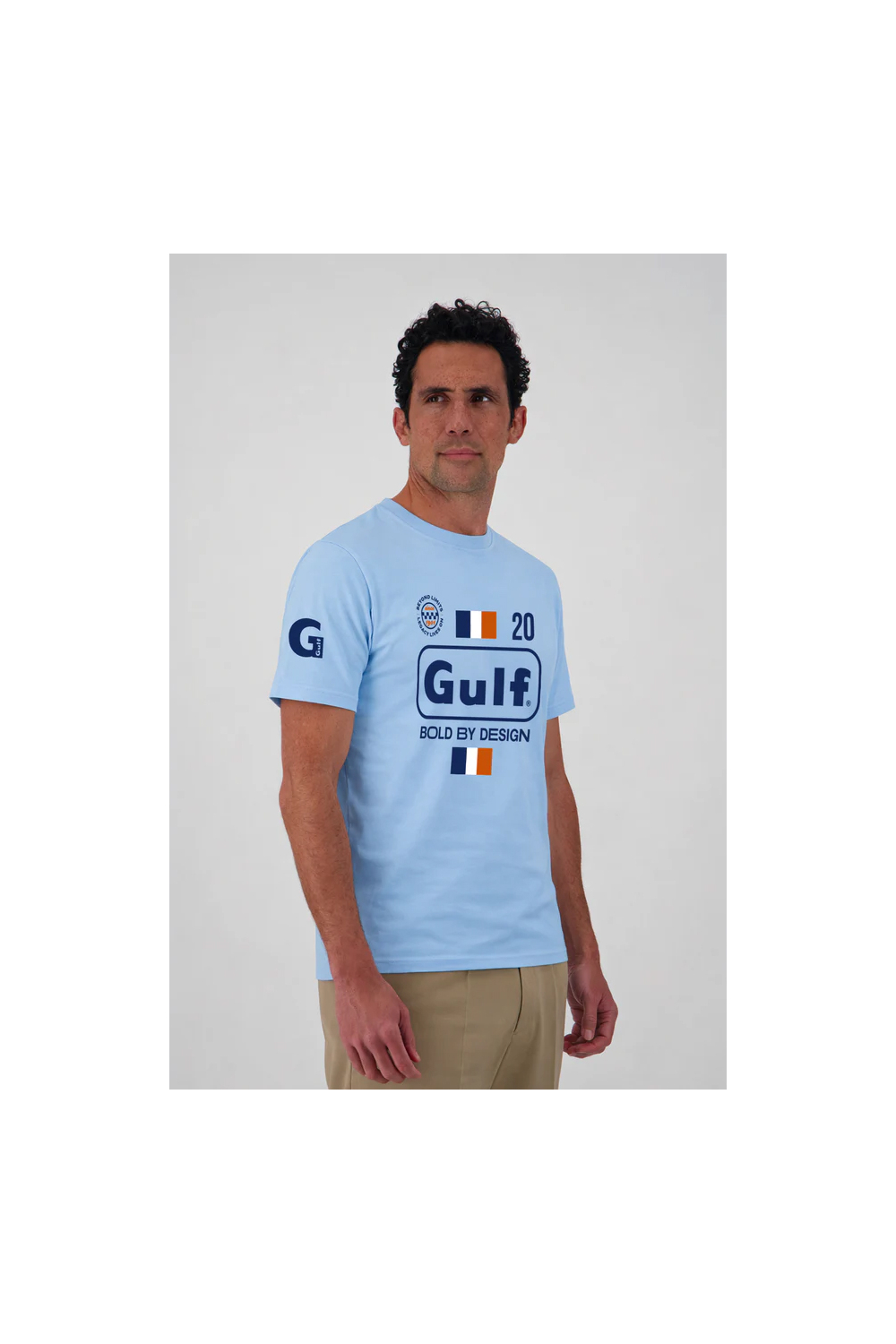 TEE SHIRT BOLD CLASSIC LIGHT BLUE