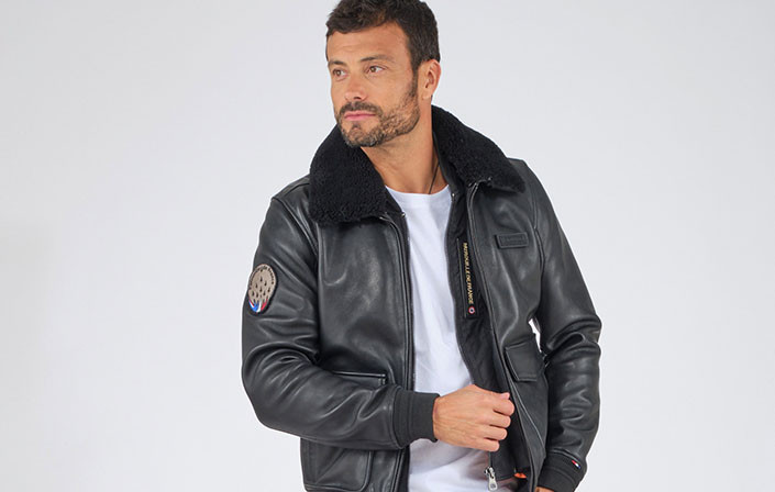 Men's Aviator Jacket | Cesare Nori
