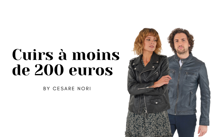 Our leathers for less than 200 euros