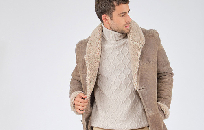 Shearling Blazer for men | Cesare Nori